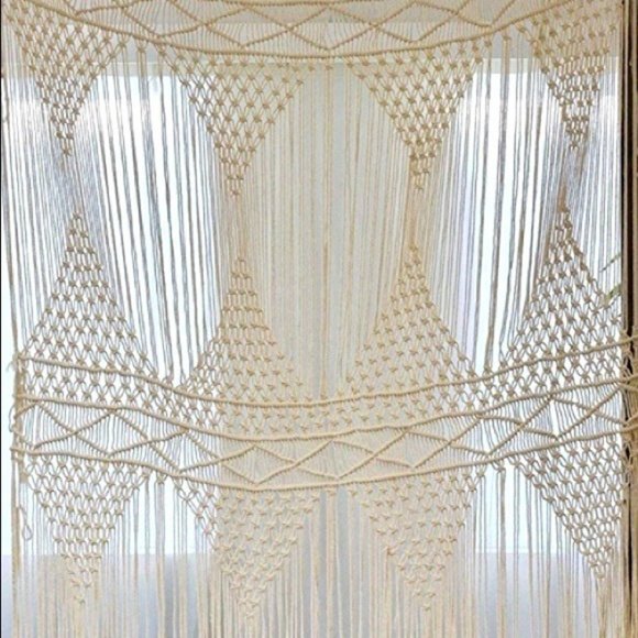 Geometric Macrame Indie Hippie Living Room/Bedroom/Dorm/Wall/Home Decor/Art - Picture 5 of 7